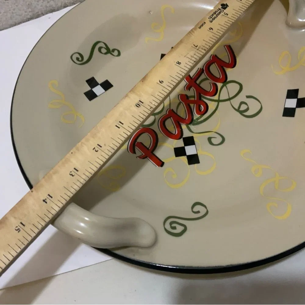 2004 Home & Garden Party 14” Pasta Serving Bowl